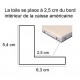 Caisse Américaine en L Argent