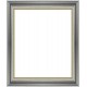 Caisse Américaine Bois en L couleur Chrome Argent