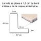 Caisse Américaine en L Blanc Brillant