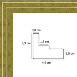 Caisse Américaine Or bord droit