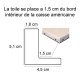 Caisse Américaine en L Marron Tabac