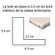 Caisse Américaine en L Noir